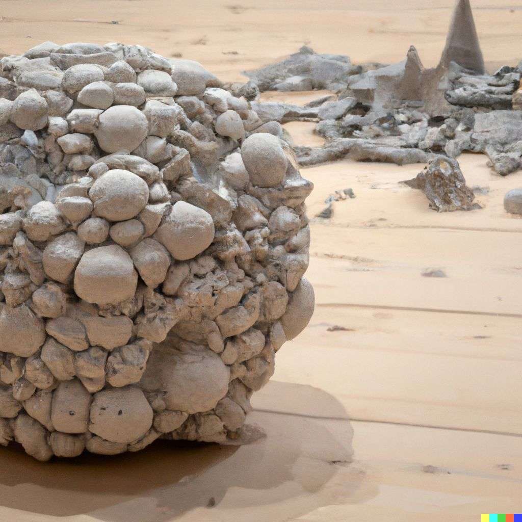 the discovery of gravity, 3D-printed model